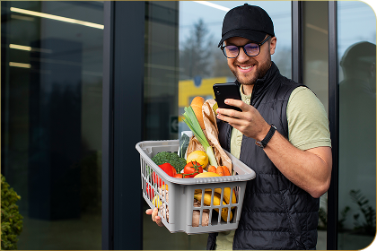 Boy on Mobile