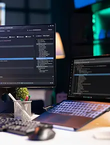 Screenshot of clean, high-performance code written by our team for Website Development Services.